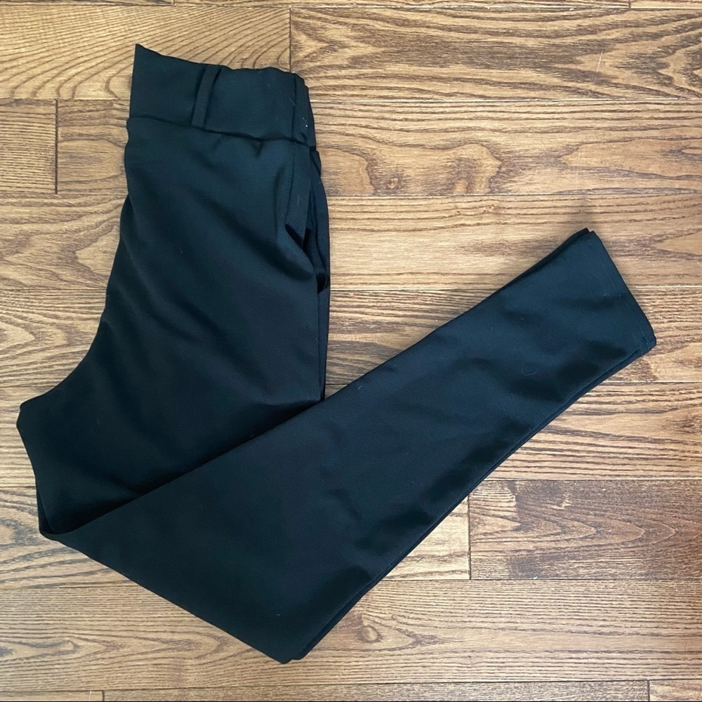BNWT Boohoo high waisted black skinny  trousers‎ 8